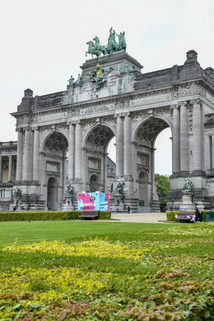 Arcade of the Parc du Cinquantenaire during NEB 2026