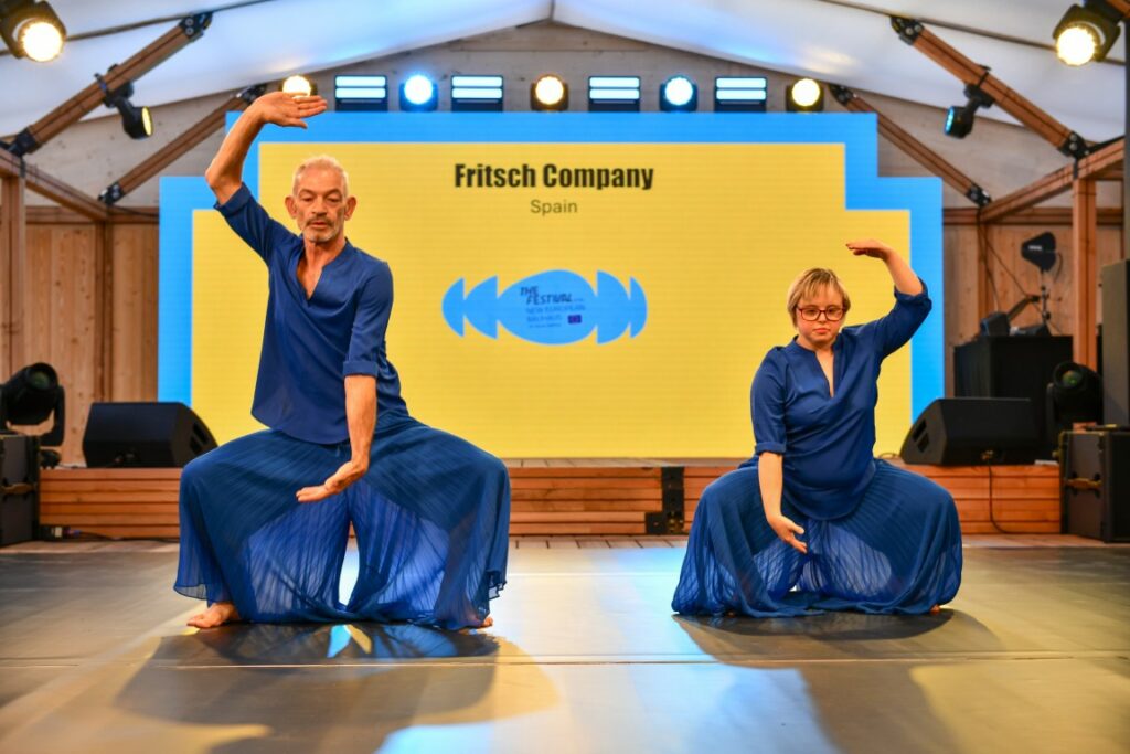 Fritsch Company performing live on stage at the FEST during New European Bauhaus 2026